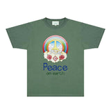 Casablanca T Shirts Fashion Print Street