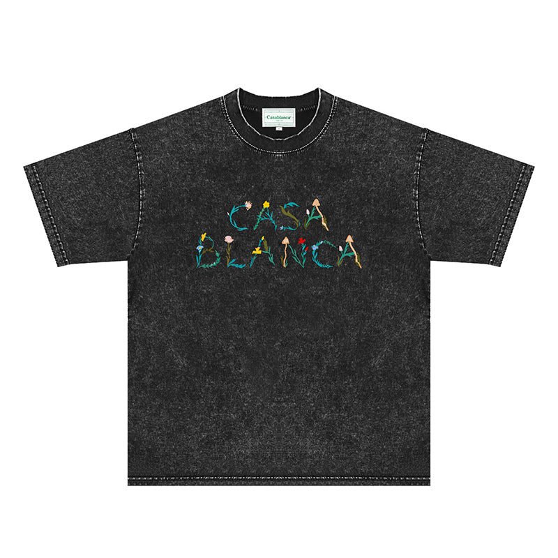 Casablanca Distressed T-Shirt