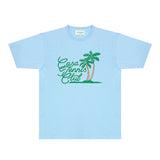 Casablanca T Shirts Fashion Print Street