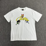 Wholesale foreign trade alcatraz basic series short-sleeve corteiz phantom letter logo print t-shirt
