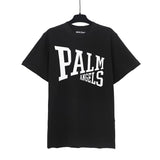 wholesale pa angel coconut tree flame letter logo graffiti paint short-sleeved t-shirt