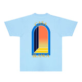 Casablanca T Shirts Fashion Print Street