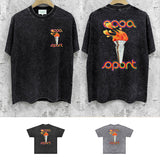 Casablanca Distressed T-Shirt