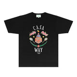Casablanca T Shirts Fashion Print Street