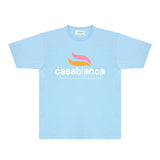 Casablanca T Shirts Fashion Print Street