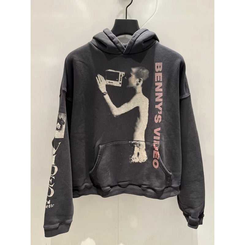 Men Vintage Hoodie