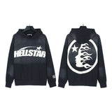 pa long sleeve t-shirt palm tree back letter big logo bat sleeve os dropped shoulders
