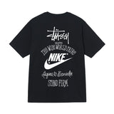 Three-label short-sleeve summer men's relaxed fit high-quality t-shirt