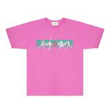Casablanca T Shirts Fashion Print Street