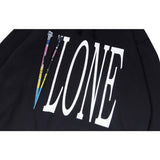 Vlone Hoodie Autumn and Winter Color Pot Graffiti Printing