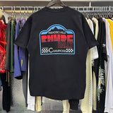 Rhude T Shirts Paradiso Rally Racing Short Sleeves Men and Women