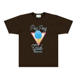 Casablanca T Shirts Fashion Print Street