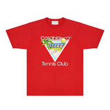 Casablanca T Shirts Fashion Print Street