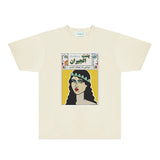 Casablanca T Shirts Fashion Print Street