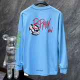 Chh Chrome Heart Long Sleeve Shirt Unisex Fashion Loose Long Sleeve Shirt