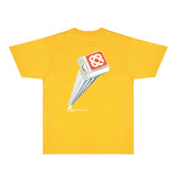 Casablanca T Shirts Fashion Print Street