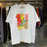Rhude T Shirts Cotton Short Sleeves Loose Men and Women