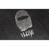 Vlone Hoodie autumn and winter fingerprint printing loose