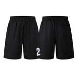 Cross-border american blockcore style patch embroidery t-shirt v-neck sports football uniform mesh quick-drying