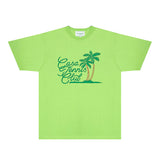 Casablanca T Shirts Fashion Print Street