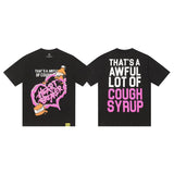 Wholesale that's a awful lot of coughsyrup short-sleeved american t-shirt