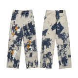 CHH Chrome Hearts Jeans Unisex Casual Loose Jeans