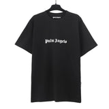 wholesale pa angel coconut tree flame letter logo graffiti paint short-sleeved t-shirt