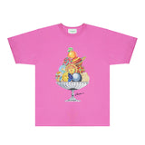 Casablanca T Shirts Fashion Print Street