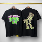 Cough syrup short-sleeved high-quality pure cotton round neck t-shirt fashionprinting breathable short-sleeved summer