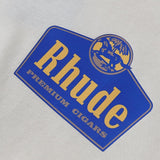 Rhude T Shirts Wine Printing Cotton Casual Short Sleeve Men and Women