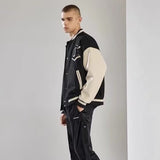 Unisex Baseball Jersey Embroidered Alphabet Baseball Jacket Jacket