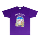 Casablanca T Shirts Fashion Print Street