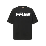 Gallery european and american couple wear plus size fried color washed short-sleeved t-shirt youth tee