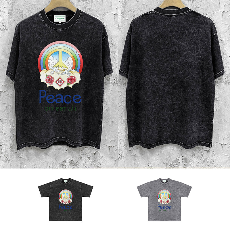 Casablanca Distressed T-Shirt