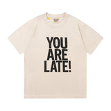 Wholesale gallery dept washed distressed short-sleeved american trendy retro skull printing couple wear looset