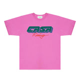 Casablanca T Shirts Fashion Print Street