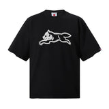 Bbc american high street ice cream flying dog printing short sleeve t-shirt casualshortsloose half lengthjeans summer
