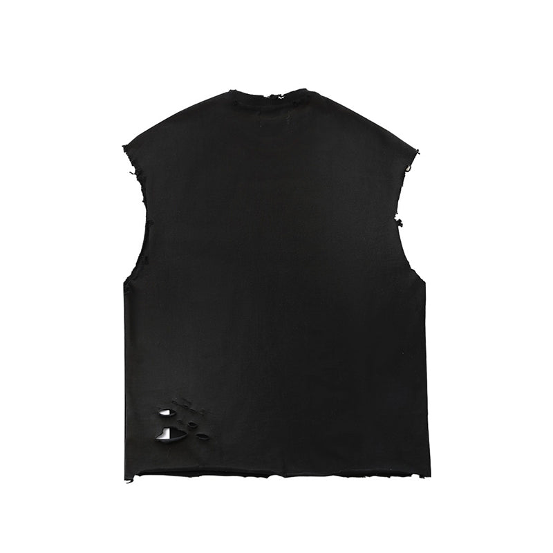 Vintage Wash Sleeveless Tank Top