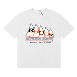 Rhude T Shirts Regatta Champions Short Sleeves