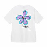 Three-label short-sleeve summer men's relaxed fit high-quality t-shirt