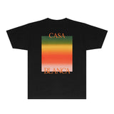 Casablanca T Shirts Fashion Print Street
