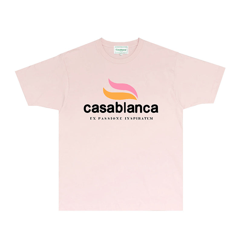 Casablanca T Shirts Fashion Print Street