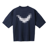 Correct version kanye kanye three-party joint peace dove short-sleeved t-shirt casual american high street hooded sweatshirt
