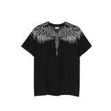 Marcelo classic phantom wings t-shirt - colorful feather lightning blade design - perfect for couples (mb short sleeve)