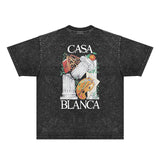 Casablanca Distressed T-Shirt