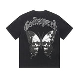 Godspeed T-Shirt Retro Fantasy Pattern