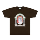 Casablanca T Shirts Fashion Print Street