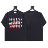 High-quality, in-stock men's short-sleeve t-shirt made from 100% cotton double yarn