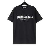 Correct version of pa beheaded bear short sleeves palm tree high street bat sleeves big logo letter on the back