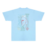 Casablanca T Shirts Fashion Print Street